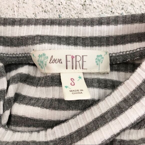 Love, Fire Striped Tunic - Size Small - Picture 3 of 4